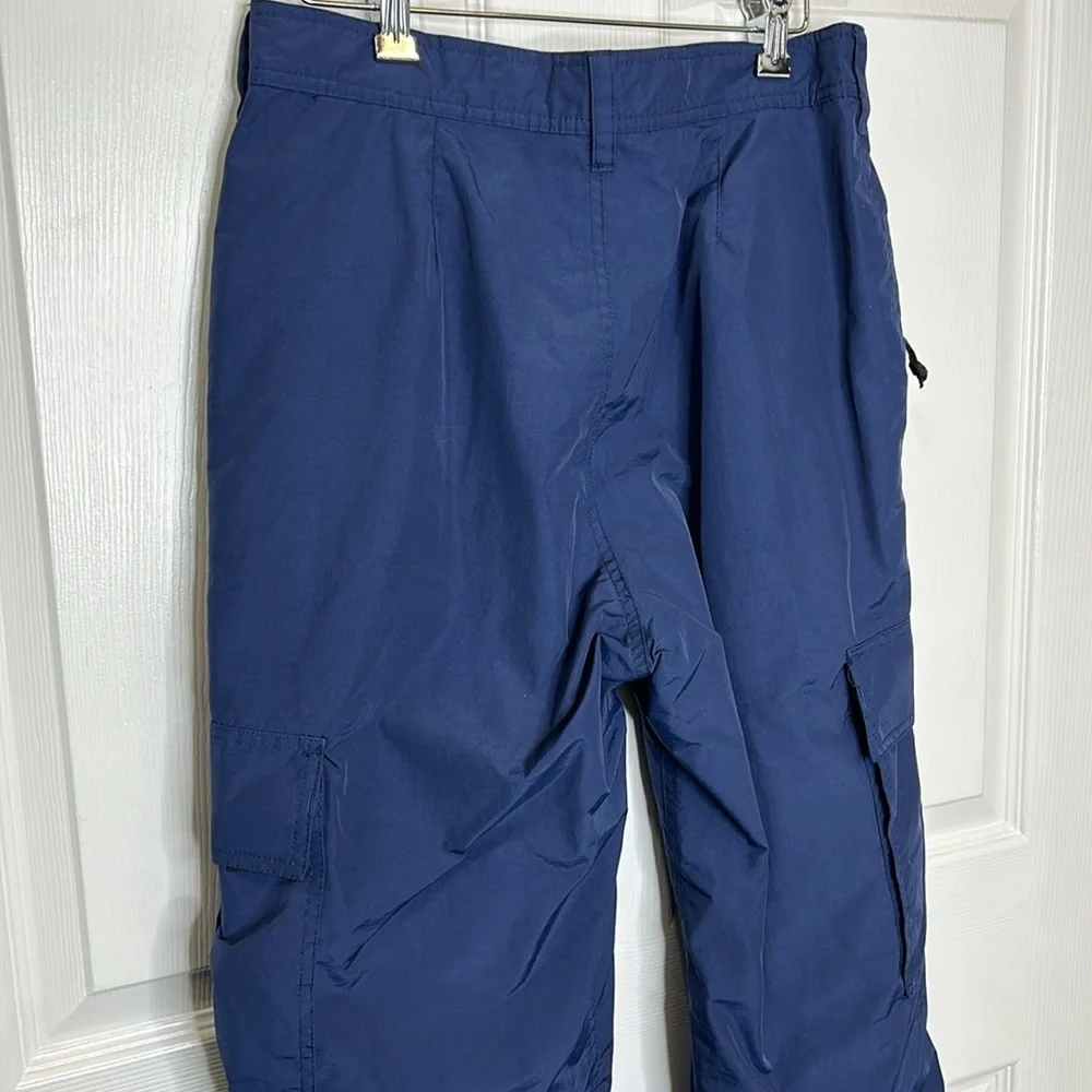 Pirate Snow/Ski Pants Men's Medium Navy Blue Snowboarding Gorpcore‎ Winter